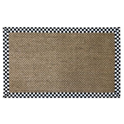 Courtly Check Chunky Sisal 3' x 5' Rug mackenzie-childs Panama 0