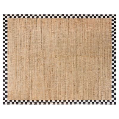 Check Jute  8' x 10' Rug mackenzie-childs Panama 0