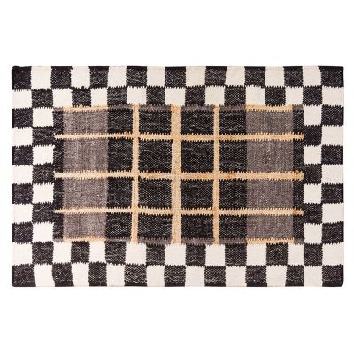 Tartan Jute 2' x 3' Rug mackenzie-childs Panama 0