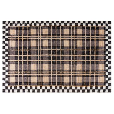 Tartan Jute 5' x 8' Rug mackenzie-childs Panama 0