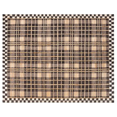 Tartan Jute 8' x 10' Rug mackenzie-childs Panama 0