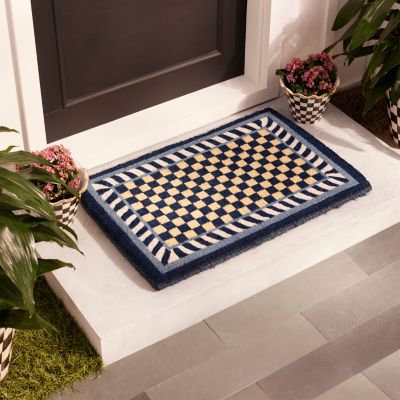 MacKenzie-Childs Royal Check Floor Mat - 3' x 5