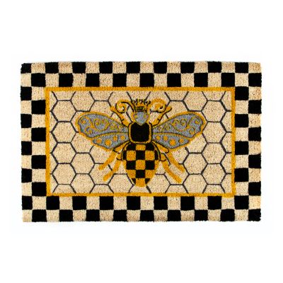 Queen Bee Entrance Mat mackenzie-childs Panama 0