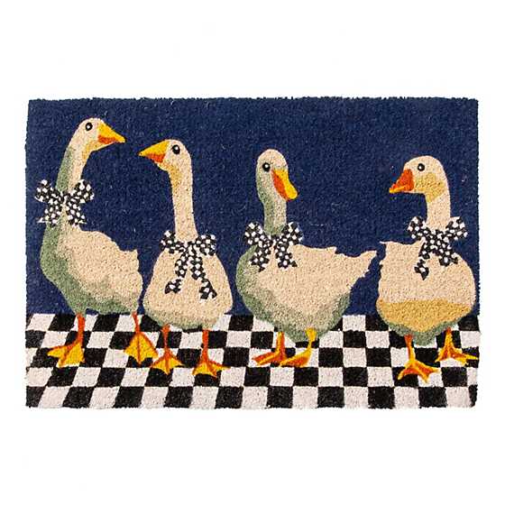 Gaggle of Geese Entrance Mat image two