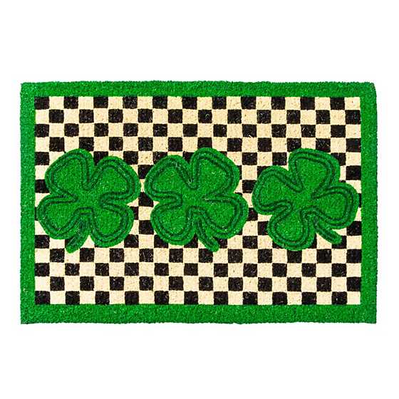 Lucky Clover Entrance Mat image two