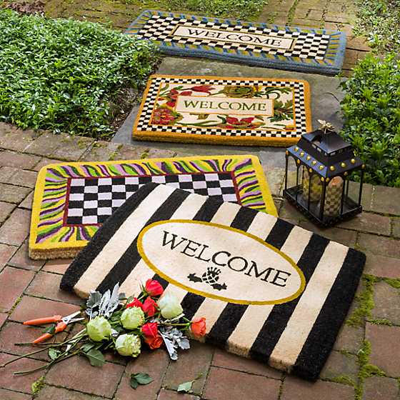 Courtly Check Entrance Mat image two