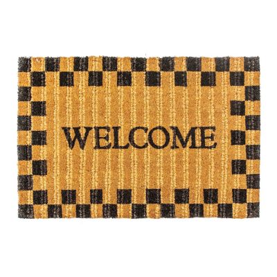 MacKenzie-Childs  Courtly Check Entrance Mat