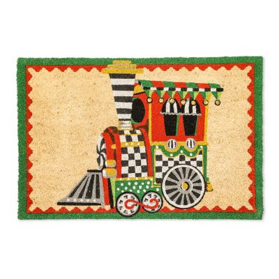 MacKenzie-Childs Monogrammed S Entrance Mat