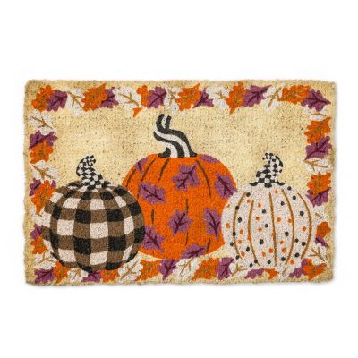 Pumpkin Palooza Entrance Mat mackenzie-childs Panama 0