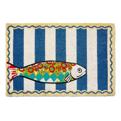 Go Fish Entrance Mat mackenzie-childs Panama 0