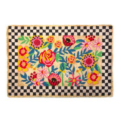 MacKenzie-Childs Royal Check Entrance Mat