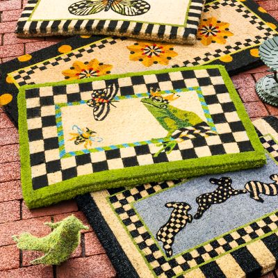 MacKenzie-Childs  Courtly Check Entrance Mat