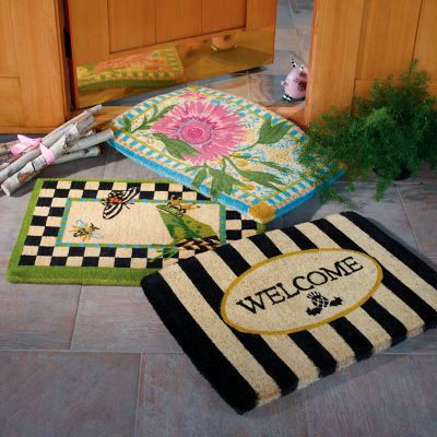 MacKenzie-Childs Royal Check Entrance Mat