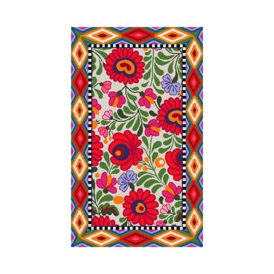 MacKenzieChilds Gypsy Caravan Rug 2'3" x 3'9"