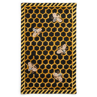 Queen Bee Rug - 3' x 5' mackenzie-childs Panama 0