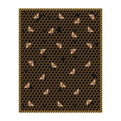 Queen Bee Rug - 8' x 10' mackenzie-childs Panama 0