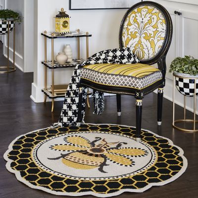 Bee Pattern Anti-slip Kitchen Rug