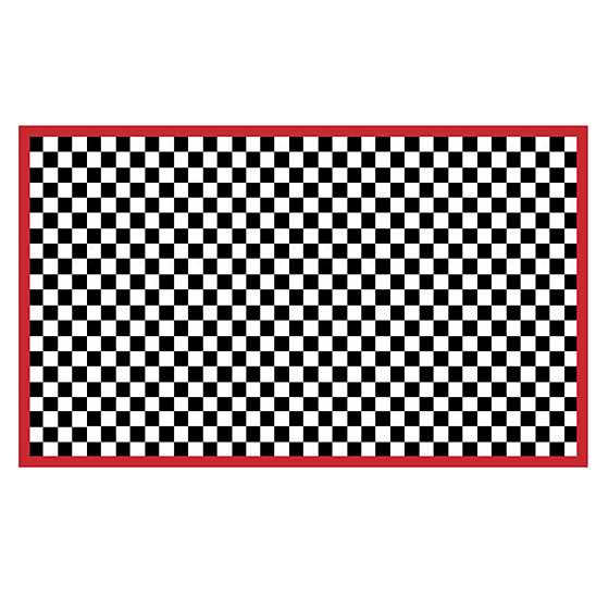 Check It Out Rug - 3' x 5' - Red