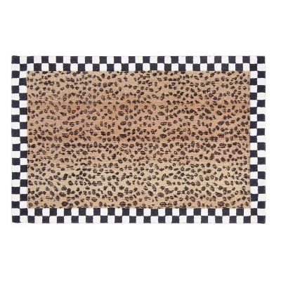 Cheetah 3' x 5' Rug mackenzie-childs Panama 0