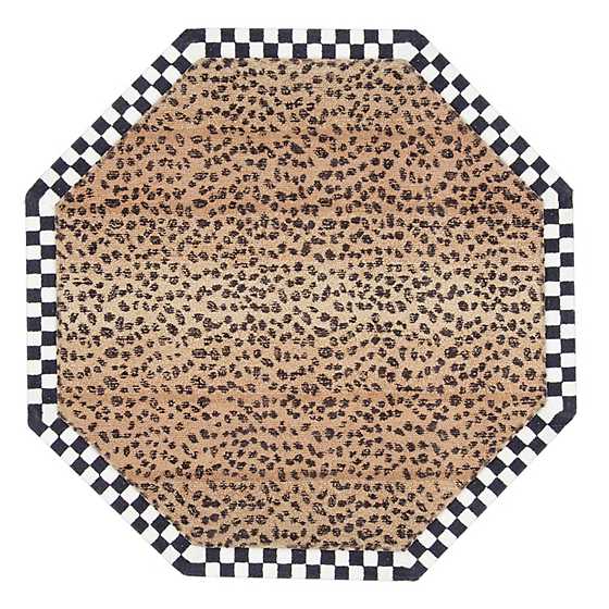 Cheetah Rug - 6' Octagon image one