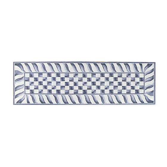 Sterling Check Rug - 2'6" x 8' Runner image two
