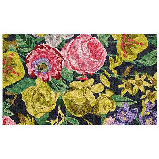 Midnight Floral Rug - 2'3" x 3'9"   image two
