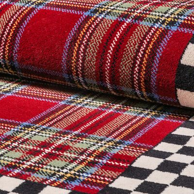 Dress Stewart Tartan Red Rug