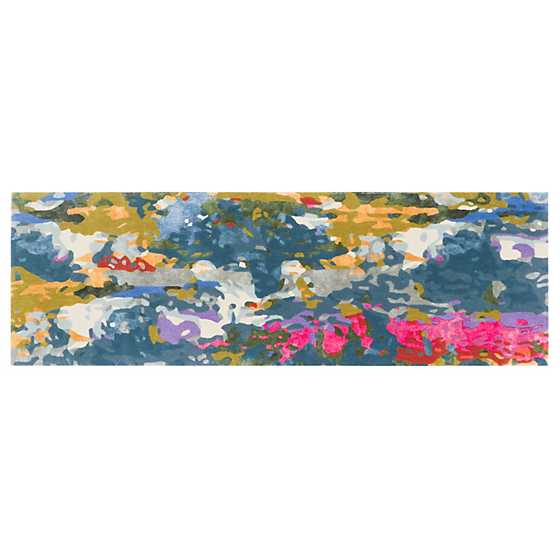 Mosaic Abstract Rug - 2'6" x 8' Runner image two