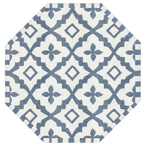 Quattro Rug - 6' Octagon - Sterling image two
