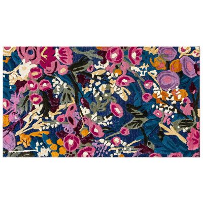 Aurora Floral Royal 3' x 5' Rug mackenzie-childs Panama 0