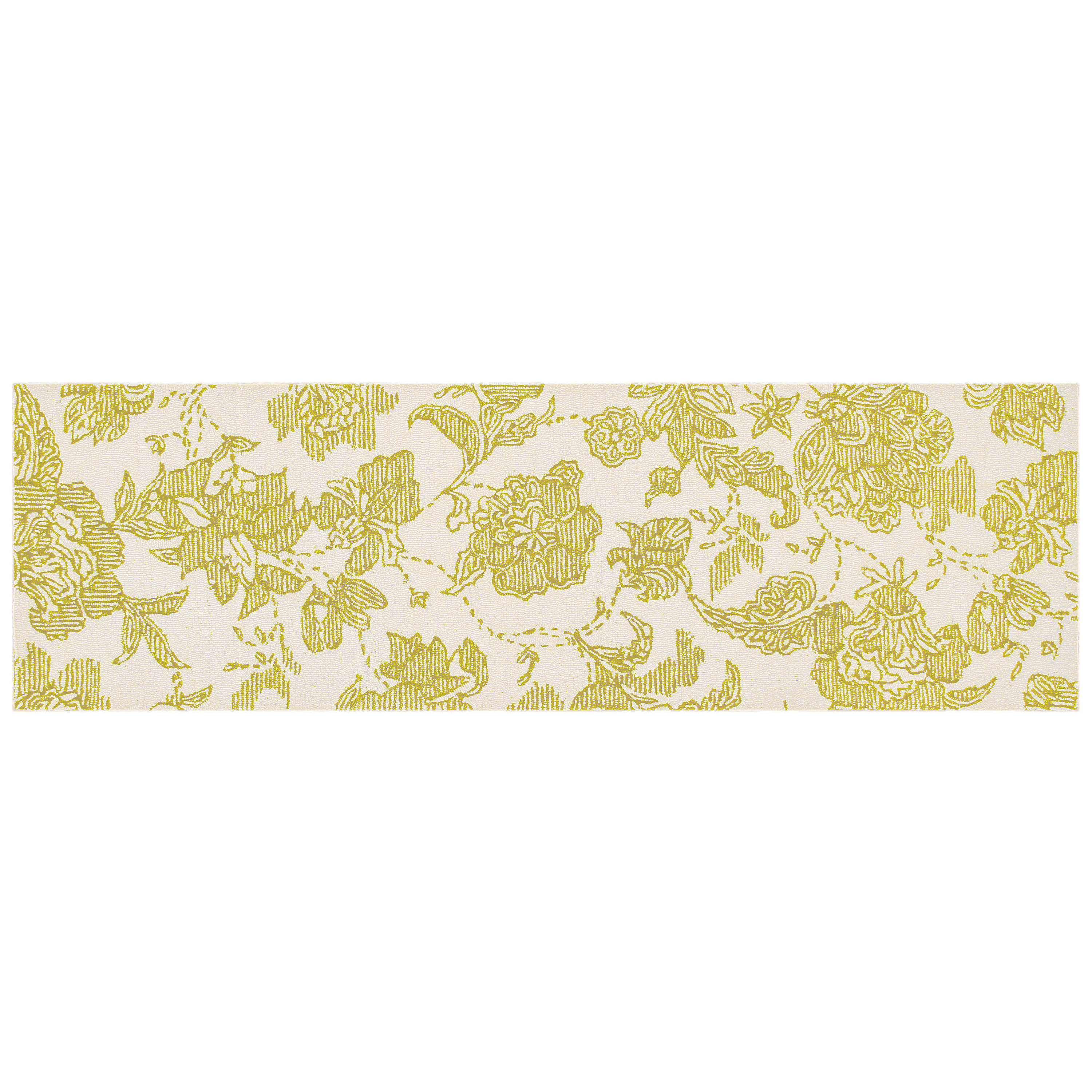 Marquee Floral Rug - Chartreuse - 2'6