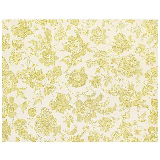 Marquee Floral Rug - Chartreuse - 8' x 10'