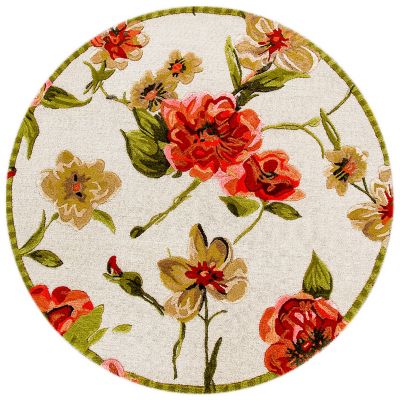 Blossom 6' Round Rug mackenzie-childs Panama 0