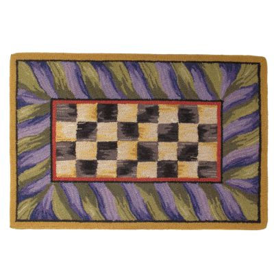 MacKenzie-Childs  Courtly Check Floor Mat - 2' x 3