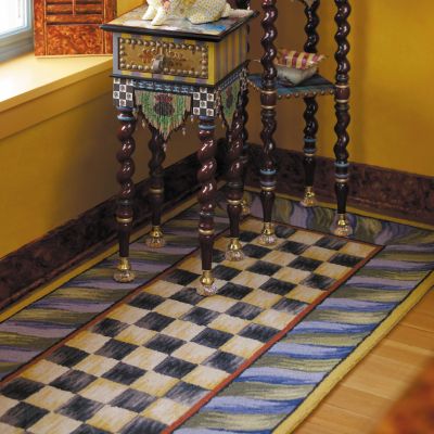 MacKenzie-Childs Courtly Check Floor Mat - 2' x 3