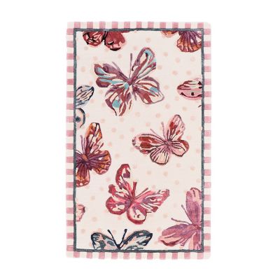 Eternity Butterfly 3' x 5' Rug mackenzie-childs Panama 0