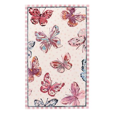 Eternity Butterfly 5' x 8' Rug mackenzie-childs Panama 0