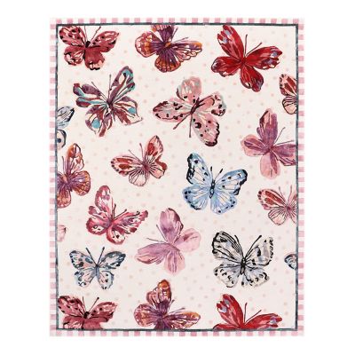 Eternity Butterfly 8' x 10' Rug mackenzie-childs Panama 0