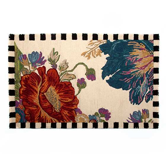 Flower Market Reflections Rug - 2'3" x 3'9" - Ivory image two