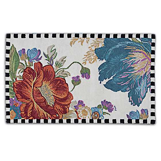 Flower Market Reflections Rug - 3' x 5' - Ivory image two