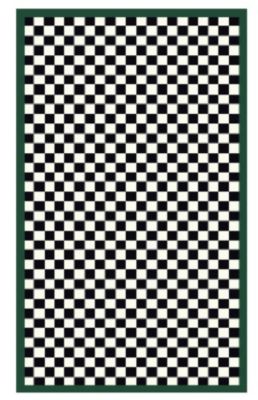 Check It Out Rug Emerald 2'6