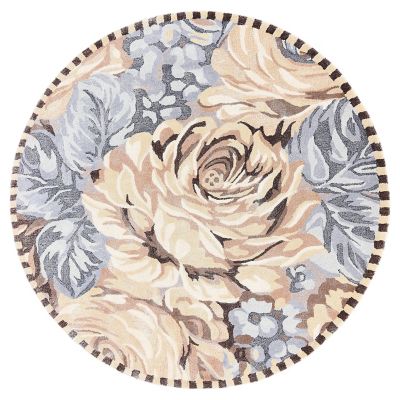 Coco Rose 6' Round Rug mackenzie-childs Panama 0