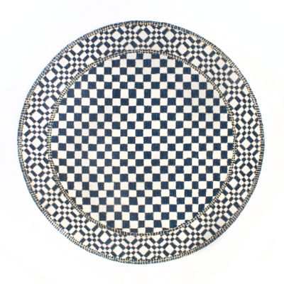 Royal Check 6' Round Rug mackenzie-childs Panama 0