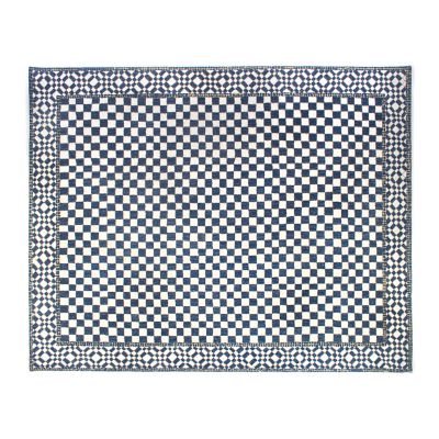 Royal Check 8' x 10' Rug mackenzie-childs Panama 0