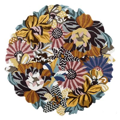 Milano Floral 6' Round Rug mackenzie-childs Panama 0