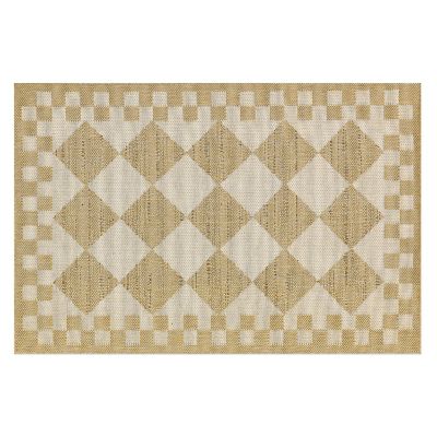 White Diamond 3' x 5' Indoor/Outdoor Rug mackenzie-childs Panama 0