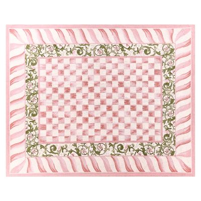 Rosy Check 8' x 10' Rug mackenzie-childs Panama 0