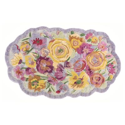 Scalloped Flower Meadow 2'3