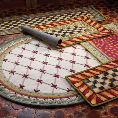 MacKenzie-Childs Courtly Check Floor Mat - 2' x 3