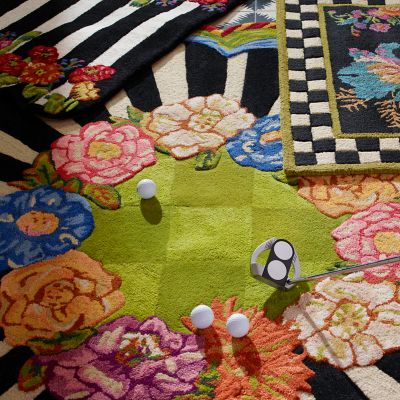 Cutting Garden Rug - 6' Round image two